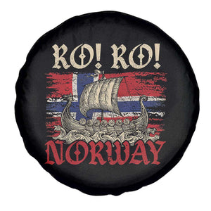 Ro Ro Norwegian Viking Ship Norway Flag Spare Tire Cover TS14 Print Your Wear