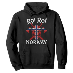 Ro Ro Norwegian Viking Blood Skull Norway Flag Pride Hoodie TS14 Black Print Your Wear