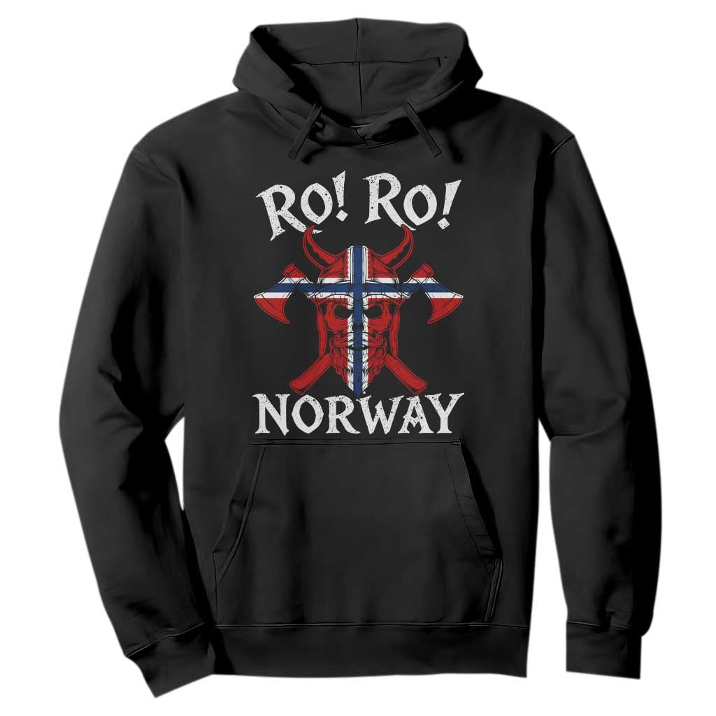 Ro Ro Norwegian Viking Blood Skull Norway Flag Pride Hoodie TS14 Black Print Your Wear