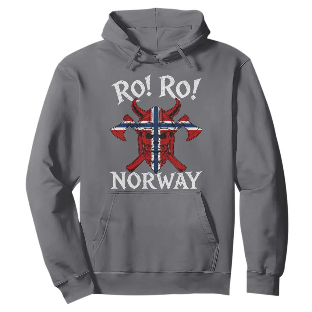 Ro Ro Norwegian Viking Blood Skull Norway Flag Pride Hoodie TS14 Charcoal Print Your Wear