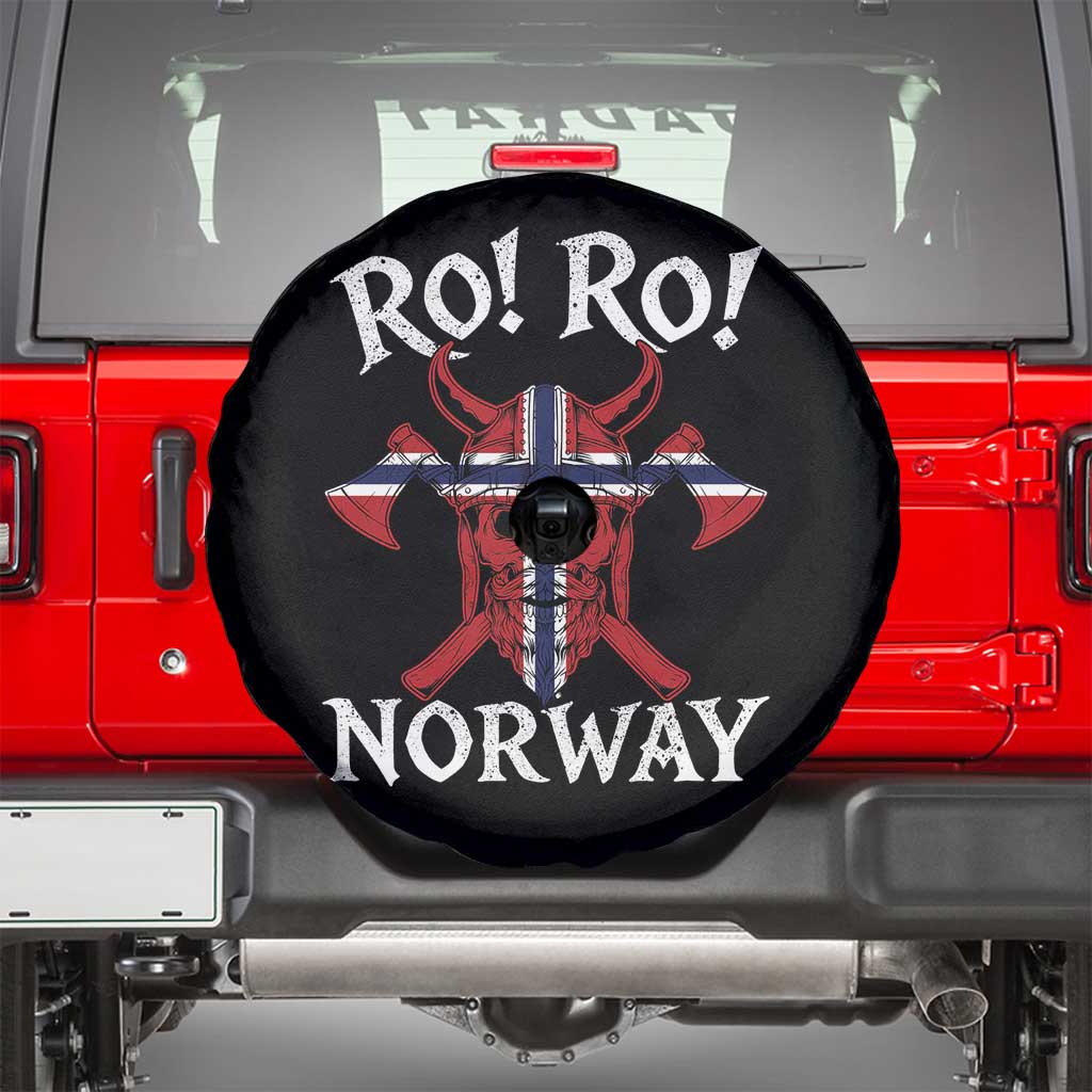Ro Ro Norwegian Viking Blood Skull Norway Flag Pride Spare Tire Cover TS14 Black Print Your Wear