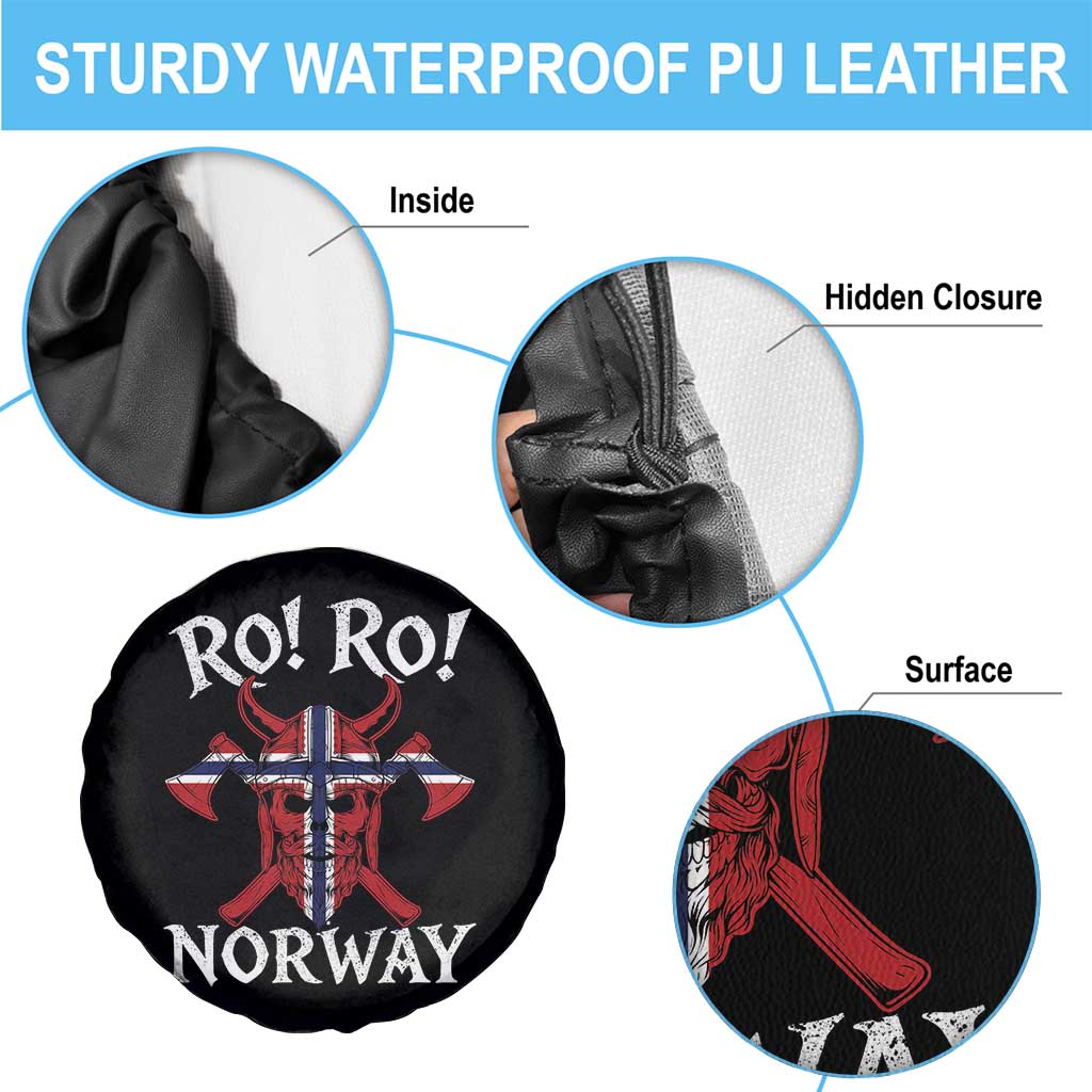 Ro Ro Norwegian Viking Blood Skull Norway Flag Pride Spare Tire Cover TS14 Print Your Wear