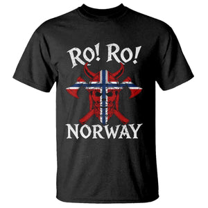 Ro Ro Norwegian Viking Blood Skull Norway Flag Pride T Shirt TS14 Black Print Your Wear