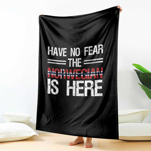 Have No Fear The Norwegian is Here Throw Blanket Funny Norway Herriatge Gift TS14 Print Your Wear