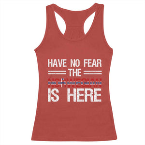Have No Fear The Norwegian is Here Racerback Tank Top Funny Norway Herriatge Gift TS14 Red Print Your Wear