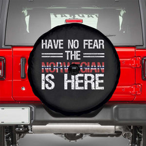 Have No Fear The Norwegian is Here Spare Tire Cover Funny Norway Herriatge Gift TS14 Black Print Your Wear