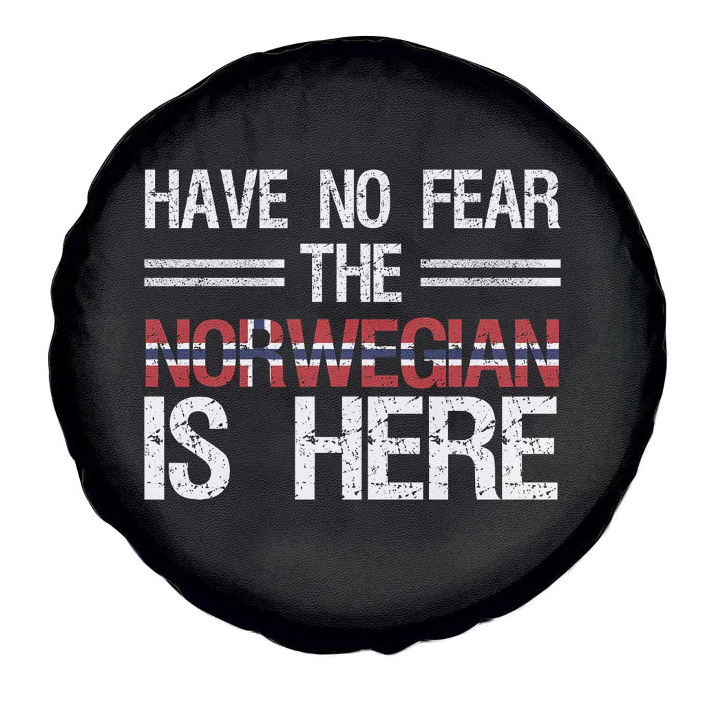 Have No Fear The Norwegian is Here Spare Tire Cover Funny Norway Herriatge Gift TS14 Print Your Wear