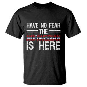 Have No Fear The Norwegian is Here T Shirt Funny Norway Herriatge Gift TS14 Black Print Your Wear