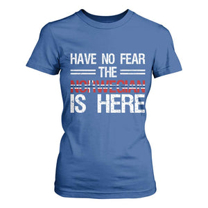 Have No Fear The Norwegian is Here T Shirt For Women Funny Norway Herriatge Gift TS14 Royal Blue Print Your Wear