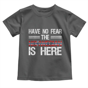 Have No Fear The Norwegian is Here Toddler T Shirt Funny Norway Herriatge Gift TS14 Dark Heather Print Your Wear