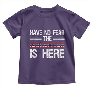 Have No Fear The Norwegian is Here Toddler T Shirt Funny Norway Herriatge Gift TS14 Purple Print Your Wear