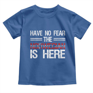 Have No Fear The Norwegian is Here Toddler T Shirt Funny Norway Herriatge Gift TS14 Royal Blue Print Your Wear
