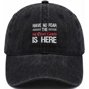 Have No Fear The Norwegian is Here Washed Cotton Baseball Cap Funny Norway Herriatge Gift TS14 Print Your Wear