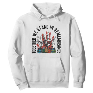 Native American Orange Unity Day Hoodie Together We Stand In Remembrance TS14 White Print Your Wear