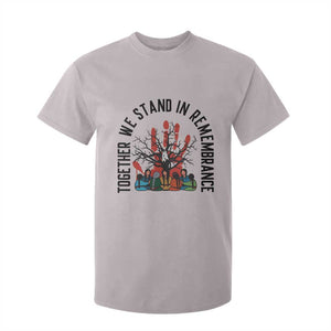 Native American Orange Unity Day T Shirt For Kid Together We Stand In Remembrance TS14 Ice Gray Print Your Wear