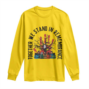 Native American Orange Unity Day Long Sleeve Shirt Together We Stand In Remembrance TS14 Daisy Print Your Wear
