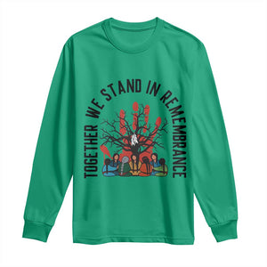 Native American Orange Unity Day Long Sleeve Shirt Together We Stand In Remembrance TS14 Irish Green Print Your Wear