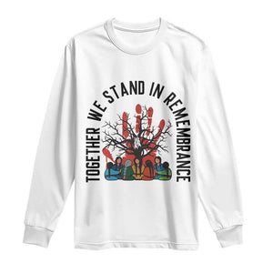 Native American Orange Unity Day Long Sleeve Shirt Together We Stand In Remembrance TS14 White Print Your Wear