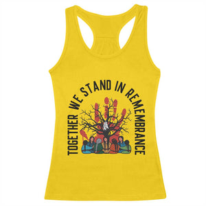 Native American Orange Unity Day Racerback Tank Top Together We Stand In Remembrance TS14 Daisy Print Your Wear