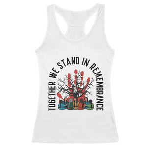 Native American Orange Unity Day Racerback Tank Top Together We Stand In Remembrance TS14 White Print Your Wear