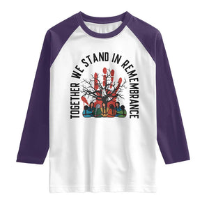 Native American Orange Unity Day Raglan Shirt Together We Stand In Remembrance TS14 White Purple Print Your Wear
