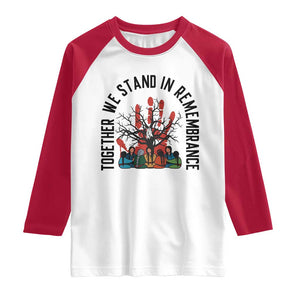 Native American Orange Unity Day Raglan Shirt Together We Stand In Remembrance TS14 White Red Print Your Wear