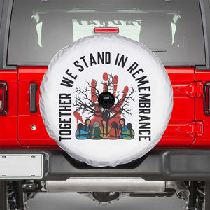 Native American Orange Unity Day Spare Tire Cover Together We Stand In Remembrance TS14 White Print Your Wear