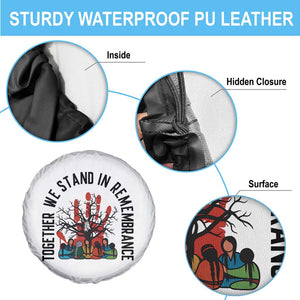 Native American Orange Unity Day Spare Tire Cover Together We Stand In Remembrance TS14 Print Your Wear
