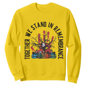 Native American Orange Unity Day Sweatshirt Together We Stand In Remembrance TS14 Daisy Print Your Wear