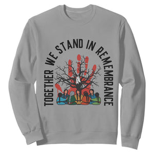 Native American Orange Unity Day Sweatshirt Together We Stand In Remembrance TS14 Sport Gray Print Your Wear