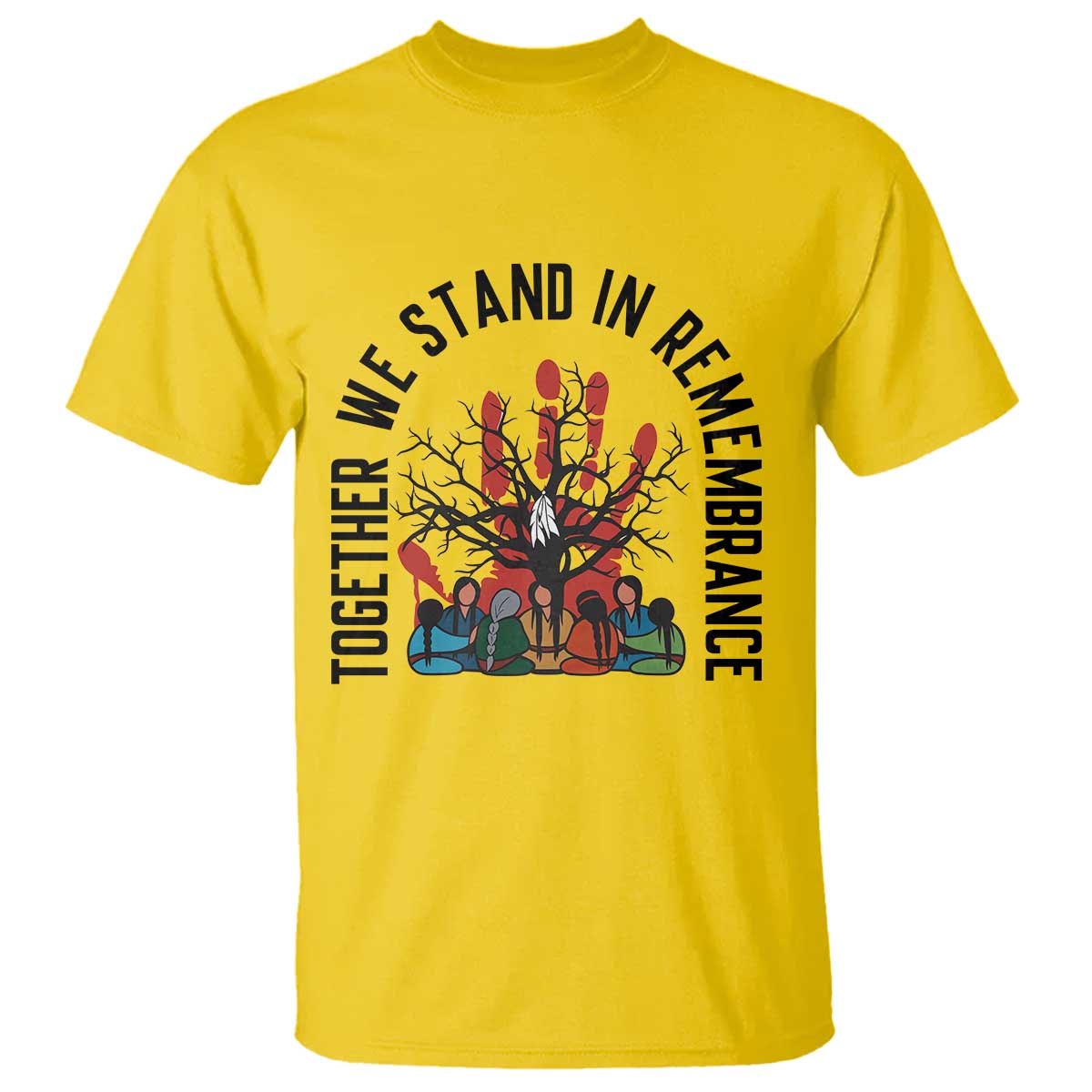 Native American Orange Unity Day T Shirt Together We Stand In Remembrance TS14 Daisy Print Your Wear
