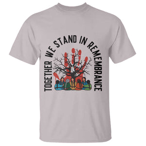 Native American Orange Unity Day T Shirt Together We Stand In Remembrance TS14 Ice Gray Print Your Wear
