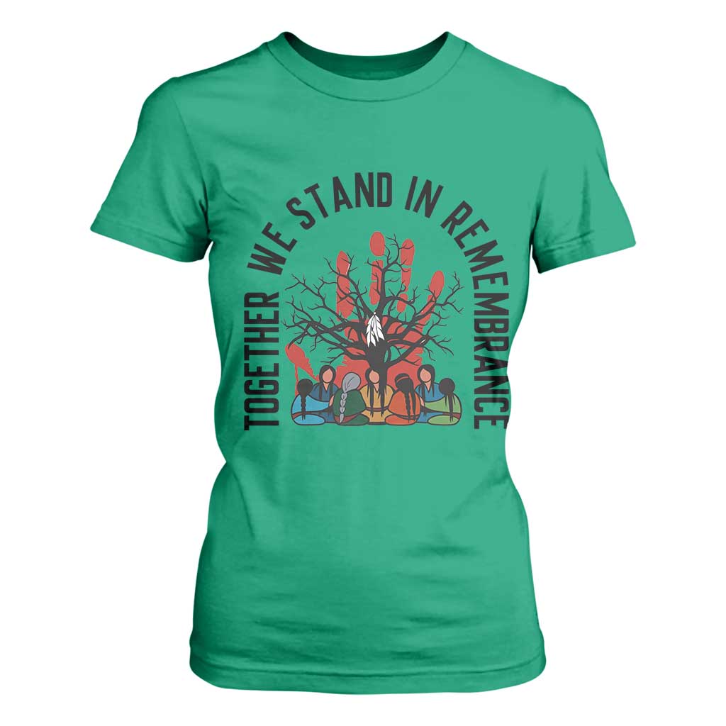 Native American Orange Unity Day T Shirt For Women Together We Stand In Remembrance TS14 Irish Green Print Your Wear