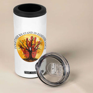 MMIW Red Hand Indigenous Native American 4 in 1 Can Cooler Tumbler Together We Stand In Remembrance TS14 Print Your Wear