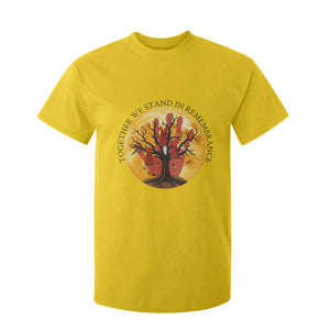 MMIW Red Hand Indigenous Native American T Shirt For Kid Together We Stand In Remembrance TS14 Daisy Print Your Wear