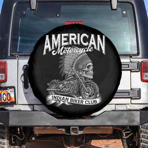 American Mortocycle Indian Native Bikes Club Spare Tire Cover TS14 No hole Black Print Your Wear