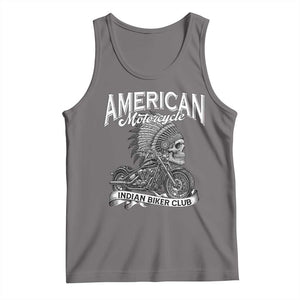 American Mortocycle Indian Native Bikes Club Tank Top TS14 Deep Heather Print Your Wear