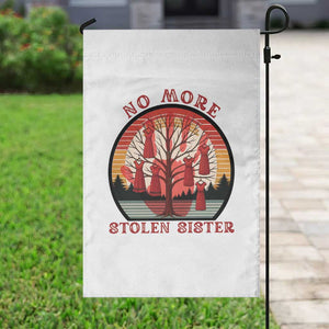 No More Stolen Sister Garden Flag Red Hand MMIW Awareness America Native TS14 Print Your Wear