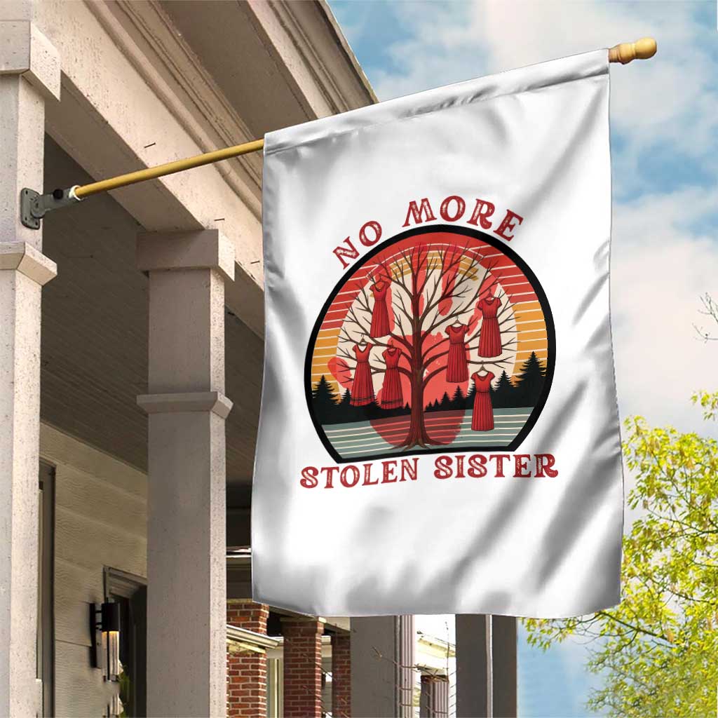 No More Stolen Sister Garden Flag Red Hand MMIW Awareness America Native TS14 Print Your Wear