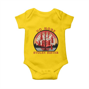 No More Stolen Sister Baby Onesie Red Hand MMIW Awareness America Native TS14 Daisy Print Your Wear