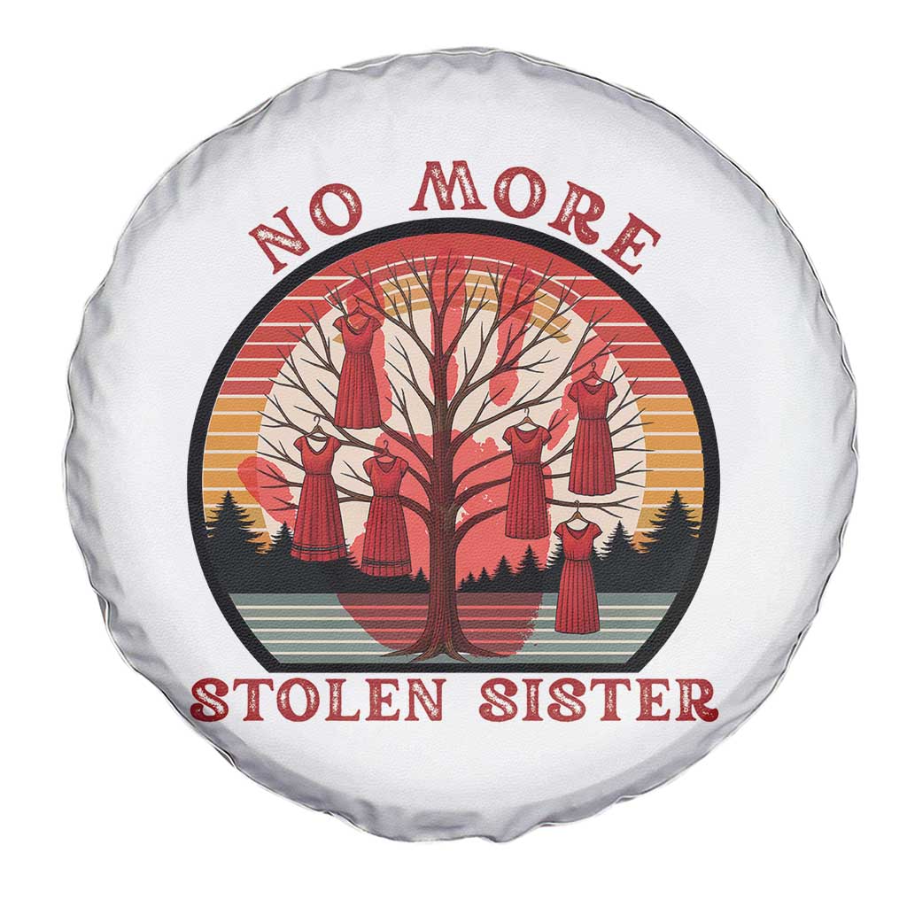 No More Stolen Sister Spare Tire Cover Red Hand MMIW Awareness America Native TS14 Print Your Wear