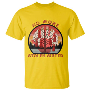 No More Stolen Sister T Shirt Red Hand MMIW Awareness America Native - Print Your Wear