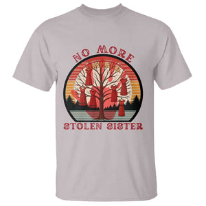 No More Stolen Sister T Shirt Red Hand MMIW Awareness America Native - Print Your Wear