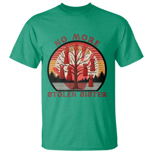 No More Stolen Sister T Shirt Red Hand MMIW Awareness America Native - Print Your Wear