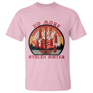 No More Stolen Sister T Shirt Red Hand MMIW Awareness America Native - Print Your Wear