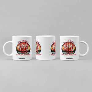 No More Stolen Sister Coffee Mug Red Hand MMIW Awareness America Native TS14 Print Your Wear
