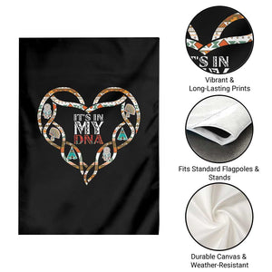 Native American Indian Garden Flag It Is In My DNA TS14 Print Your Wear
