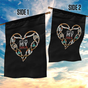 Native American Indian Garden Flag It Is In My DNA TS14 Print Your Wear