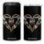 Native American Indian 4 in 1 Can Cooler Tumbler It Is In My DNA TS14 One Size: 16 oz Black Print Your Wear
