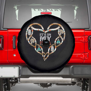 Native American Indian Spare Tire Cover It Is In My DNA TS14 Black Print Your Wear